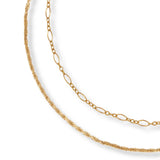 Delicate Layered Chain | A Weathered Penny Necklace A Weathered Penny Jewellery
