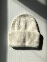 ROYAL ANGORA BEANIE - neutral Billy Bamboo