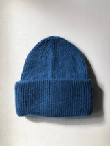 ROYAL ANGORA WOOL BEANIE - snow pastel Billy Bamboo