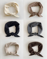 FUZZY WOOL CRAVAT SCARF - neutral Billy Bamboo