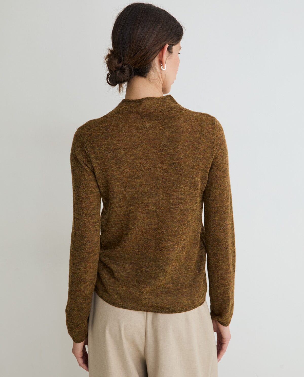 Fine Funnel Neck Knit | 45545 | Yerse Jumper Yerse