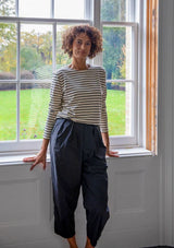 Fleur Stripe Top | Chalk Top Chalk