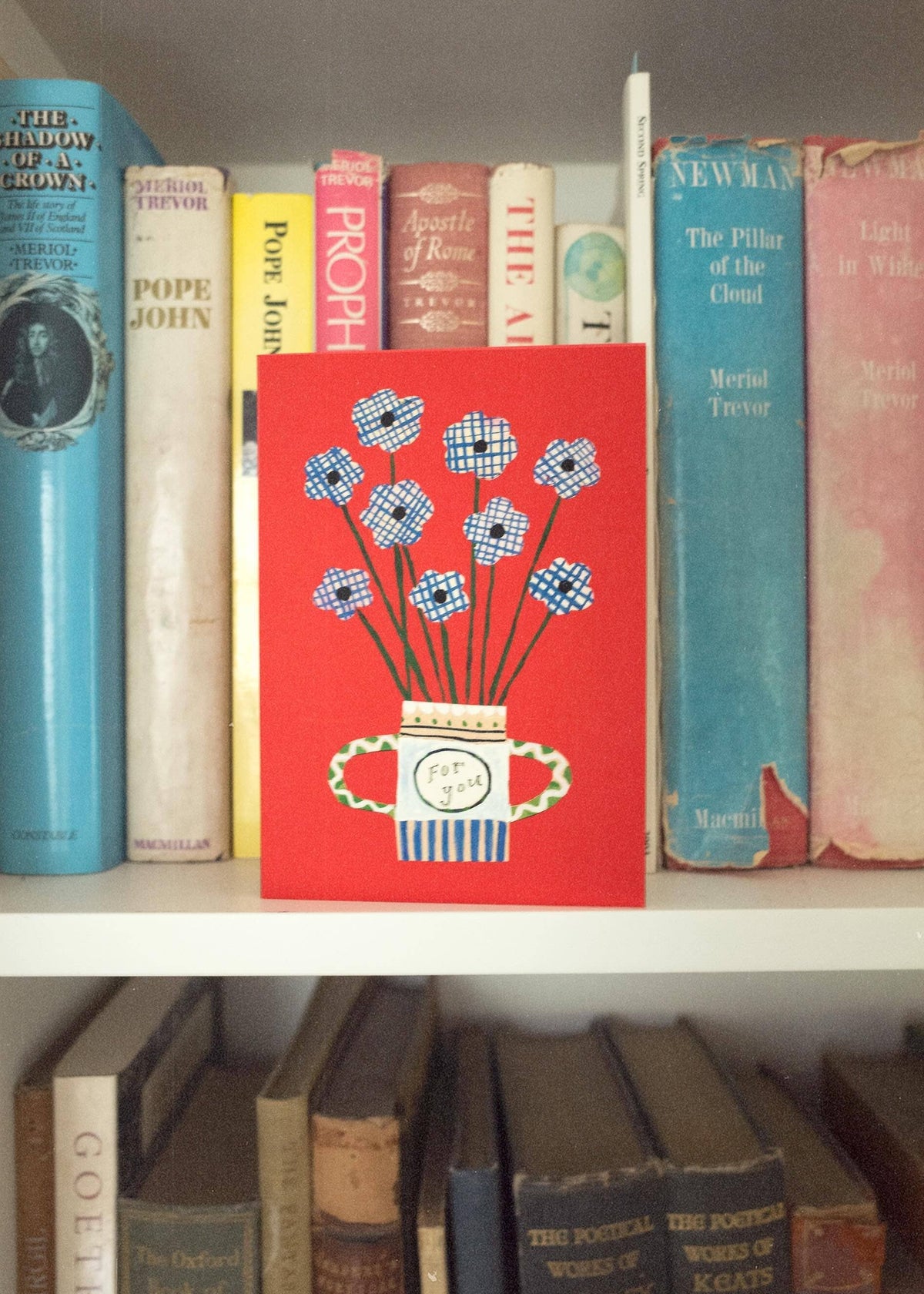 Flowers For You Card Greeting Card Hadley