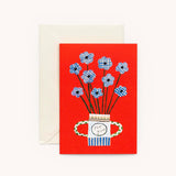 Flowers For You Card Greeting Card Hadley