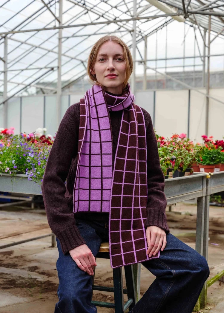 Graph Scarf | Moorland | Quinton + Chadwick Scarf Quinton + Chadwick