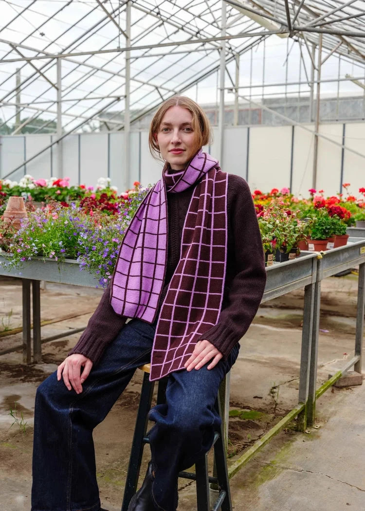 Graph Scarf | Moorland | Quinton + Chadwick Scarf Quinton + Chadwick