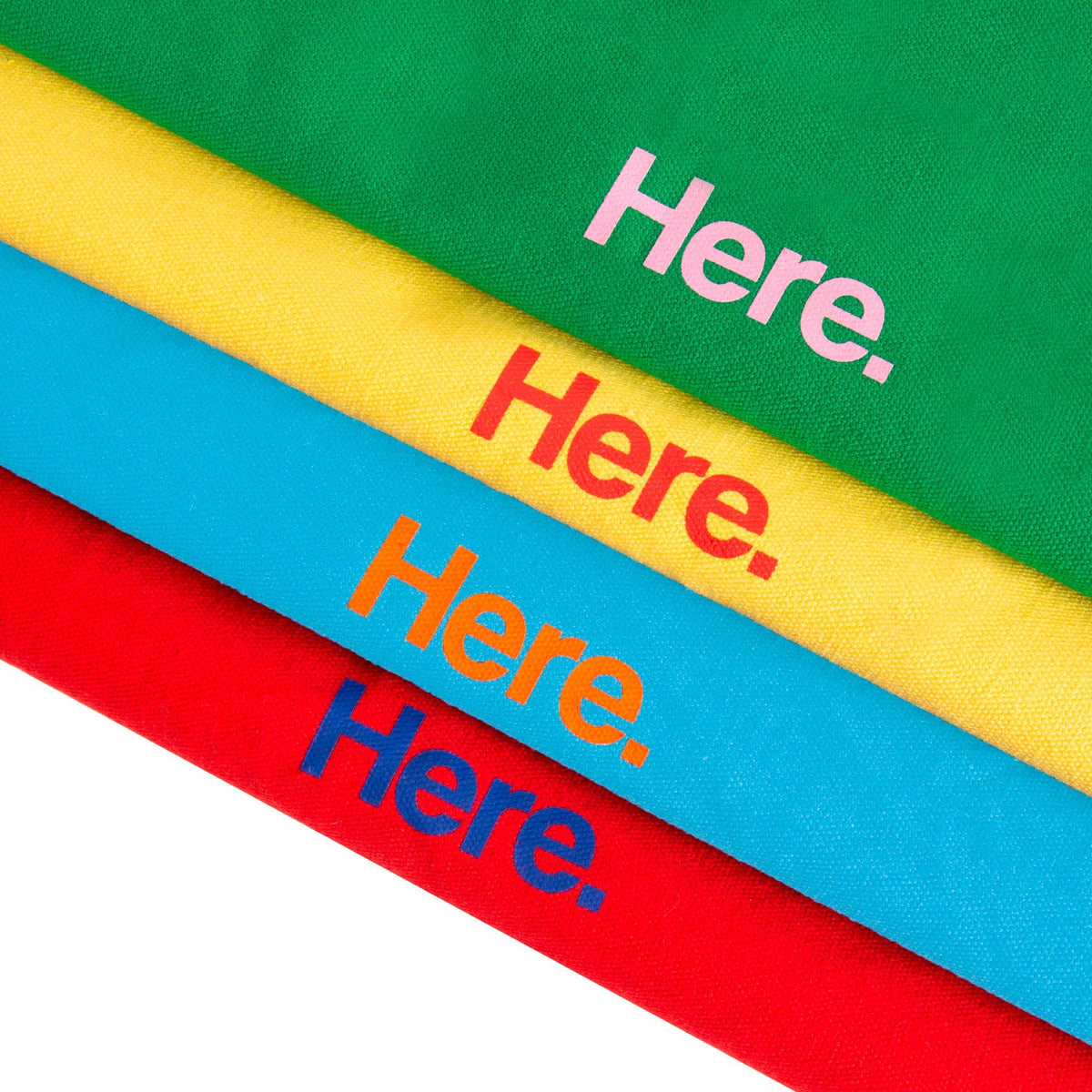 Here and Now Tote Bag - Red Oli Olsen