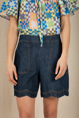 Mary Short | Dark Denim | Bonte