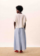 Cobalt Skirt Light Blue | FRNCH