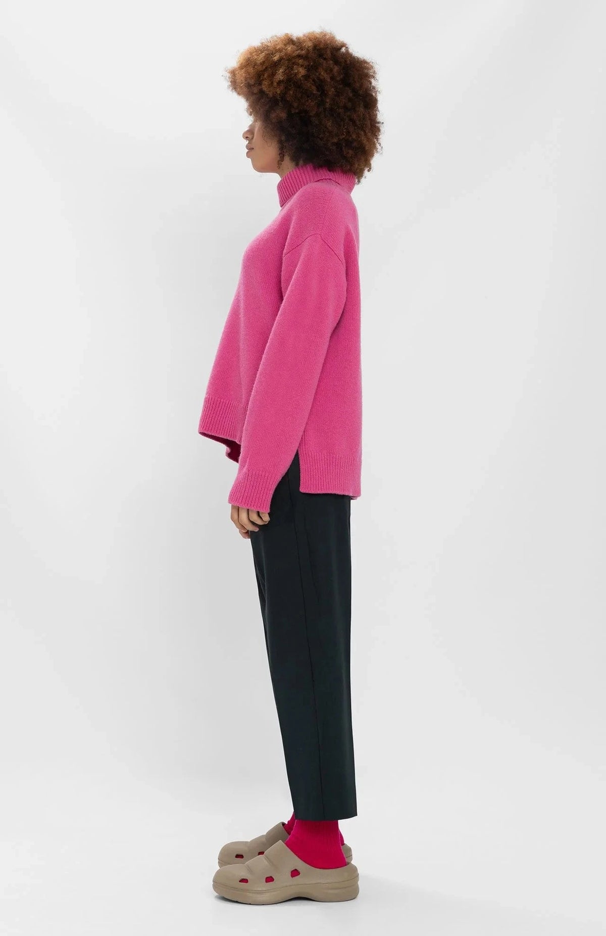 Isla Knit | Flash Pink | Loreak Jumper Loreak Mendian