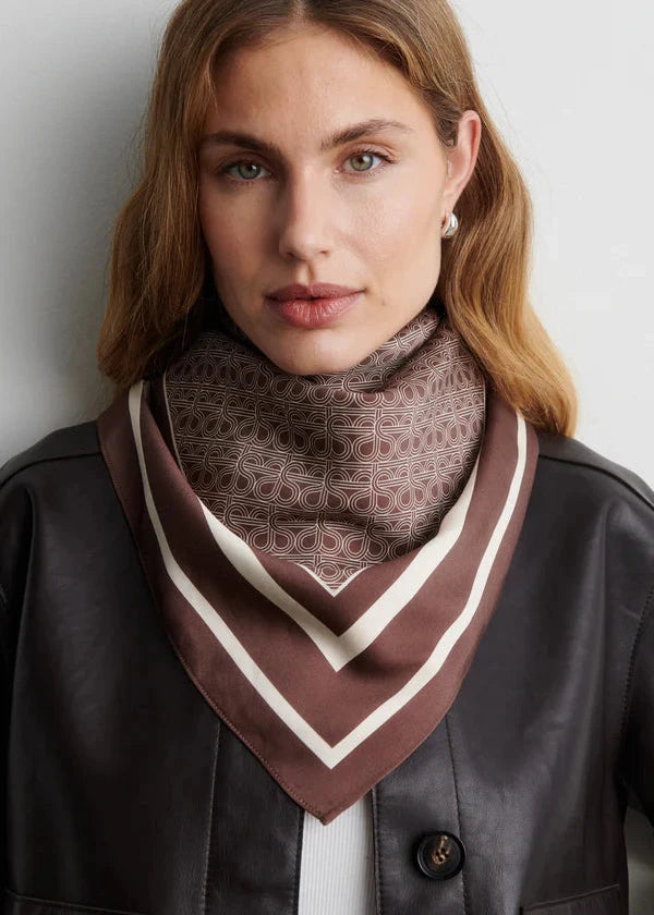 Isora Monogram Scarf | Second Female Print Scarf Second Female