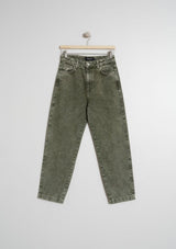 Washed Effect Khaki Jeans | Indi & Cold Jeans Indi & Cold