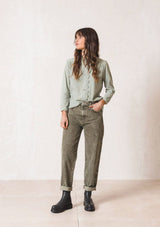 Washed Effect Khaki Jeans | Indi & Cold Jeans Indi & Cold