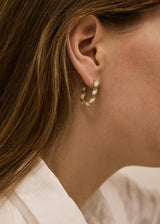 Loft Basil Hoops Earrings sasstie