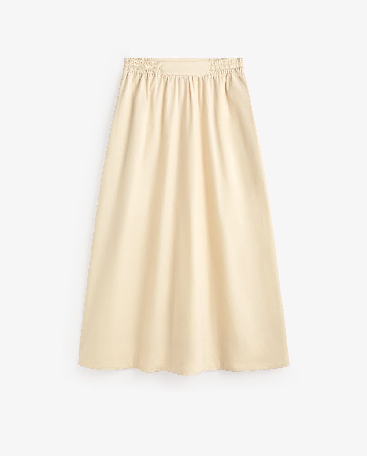 Midi Poplin Cotton Skirt | 44837 | Yerse Skirt Yerse