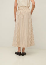 Midi Poplin Cotton Skirt | 44837 | Yerse Skirt Yerse