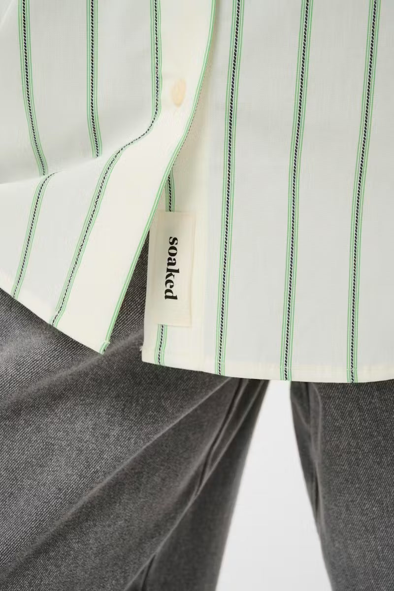 Noelle Striped Shirt | Soaked Shirt Soaked in Luxury