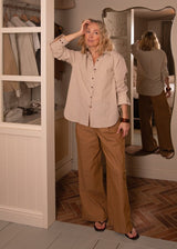 Nola Stripe Shirt | Chalk Shirt Chalk