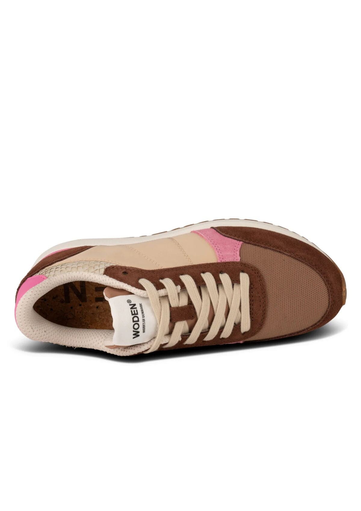 Ronja | Sepia Multi | Woden Trainers WODEN
