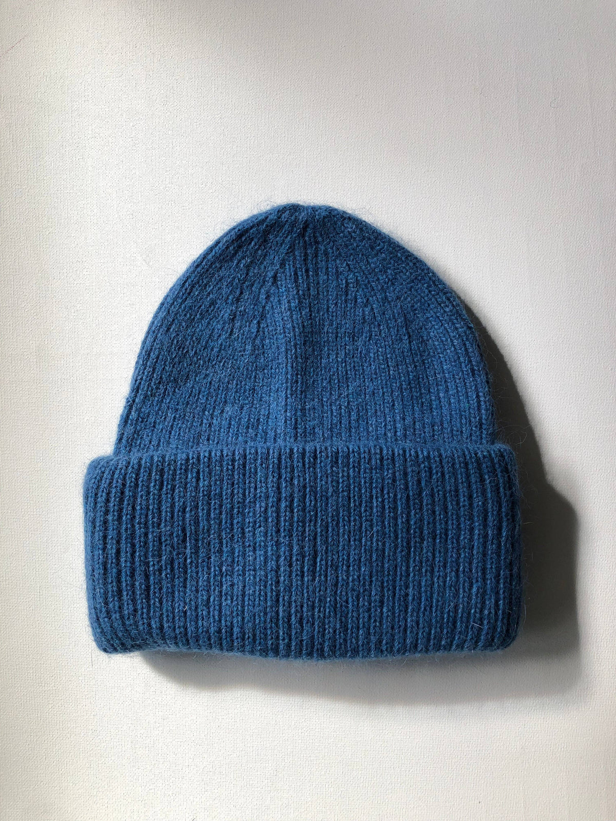 ROYAL ANGORA WOOL BEANIE - snow pastel Billy Bamboo