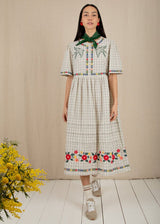 Sienna Dress | Ecru Multi | Bonte London Dress Bonte