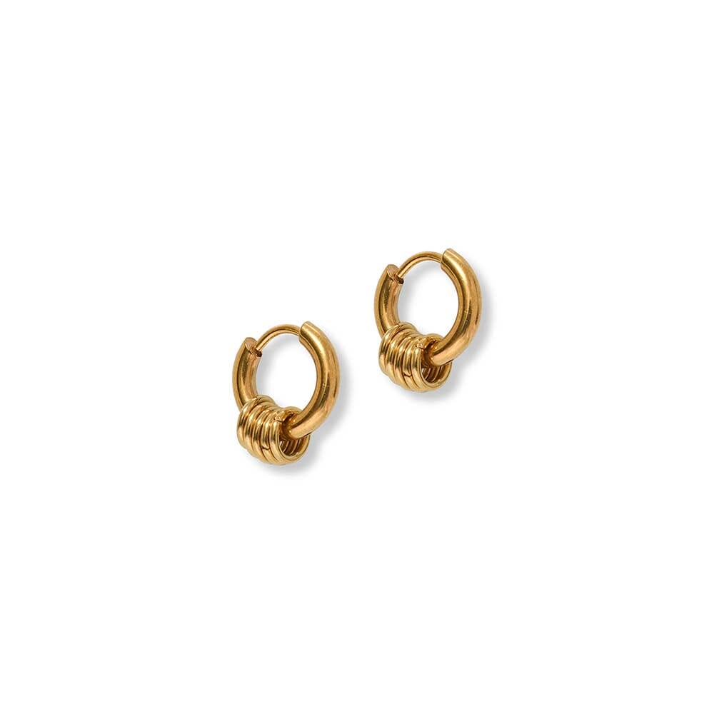 Sienna Hoops A Weathered Penny Jewellery