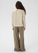 Eneya Printed Funnel Blouse | Soaked Blouse Soaked in Luxury