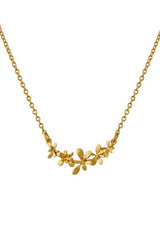 Sprouting Rosette In-Line Necklace | Alex Monroe Necklace Alex Monroe