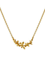 Sprouting Rosette In-Line Necklace | Alex Monroe Necklace Alex Monroe