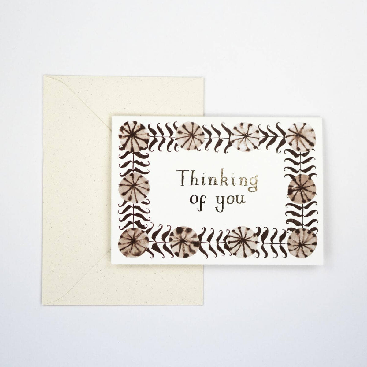 Thinking of You (foiled card) Greeting Card Hadley