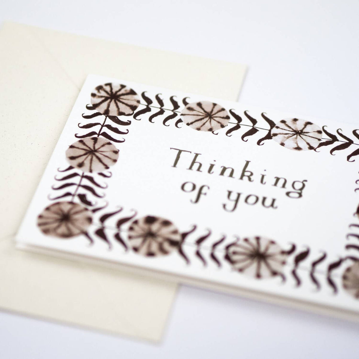 Thinking of You (foiled card) Greeting Card Hadley