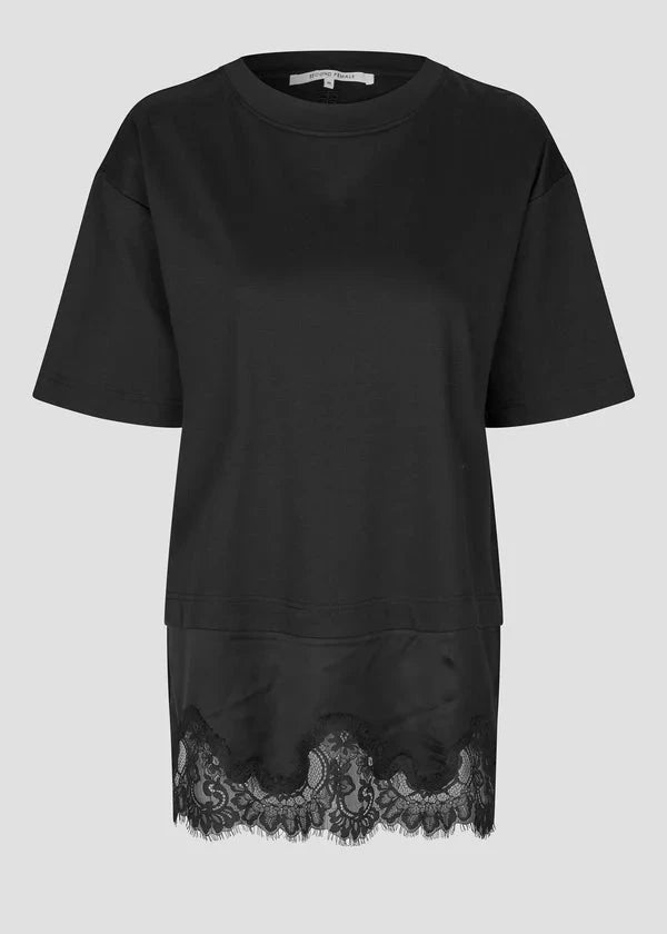 Vaccara Lace Tee | Second Female T-Shirt Second Female