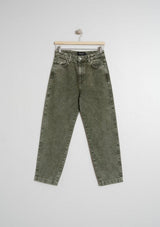 Washed Effect Khaki Jeans | Indi & Cold Jeans Indi & Cold