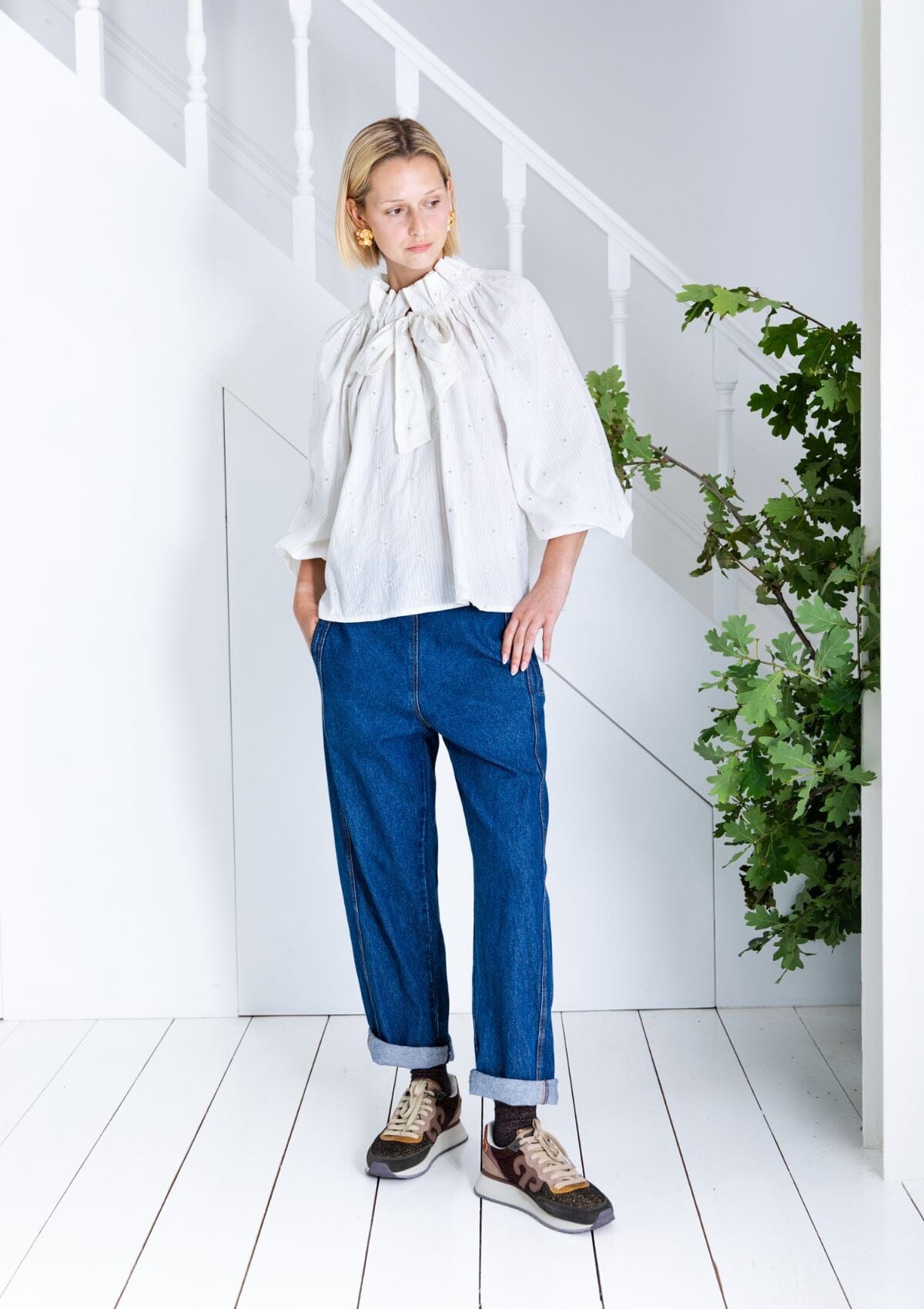 White Harvey Top | Bonte Blouse Bonte