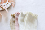Women's Ruffle Mesh Cotton Socks Socks Happy Knits