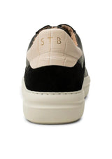 Black Leather Winter Sneakers | Valda Court Warm | Shoe The Bear Trainers Shoe The Bear