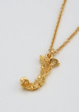 Floral Letters Gold Plated | Alex Monroe Necklace Alex Monroe