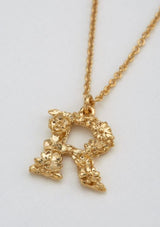 Floral Letters Gold Plated | Alex Monroe Necklace Alex Monroe