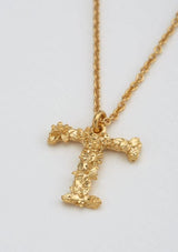 Floral Letters Gold Plated | Alex Monroe Necklace Alex Monroe