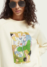 Relaxed Artwork Sweater | Scotch & Soda Sweater Scotch & Soda