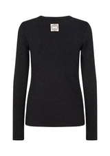 Cotton Ribbed Long Sleeve Top | Levete Room Long Sleeve T-Shirt Levete Room