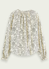 Easy Monochrome Blouse | Scotch & Soda Blouse Scotch & Soda