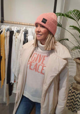 Slogan Cashmere Mix Polo | Berenice Jumper Berenice