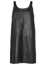 Leather Mini Pinafore Dress | Globa 26 | Levete Room Dress Levete Room