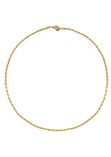 Delicate Rope Chain Necklace | Weathered Penny Necklace A Weathered Penny