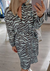 Printed Midi Dress | LR-AIA 1 | LEVETE ROOM Dress Levete Room