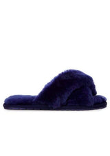Mayberry Fluffy Slider Slipper | Midnight | EMU Australia Slippers EMU Australia