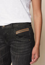 Naomi Chain Brushed Jeans | Mos Mosh Jeans MOS MOSH