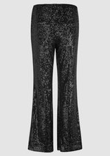 Black Sequin Trousers | Shine On | Second Female Trousers Second Female