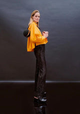 Black Sequin Trousers | Shine On | Second Female Trousers Second Female